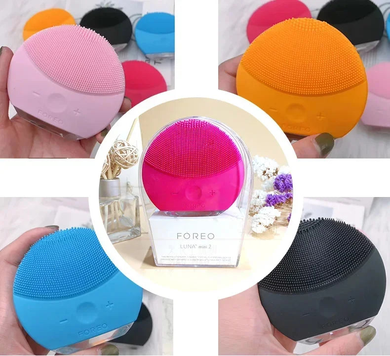 Foreo Luna mini2 
Silicone facial cleansing brush