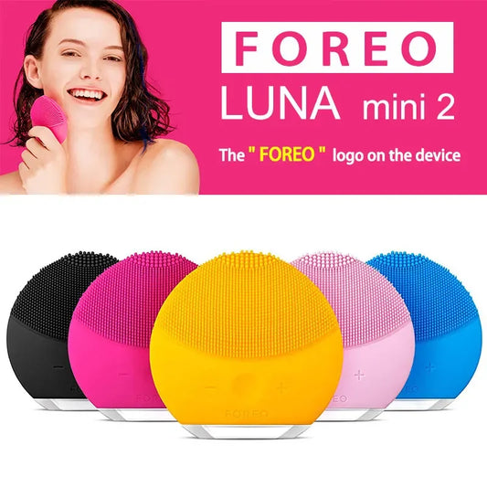Foreo Luna mini2 
Silicone facial cleansing brush
