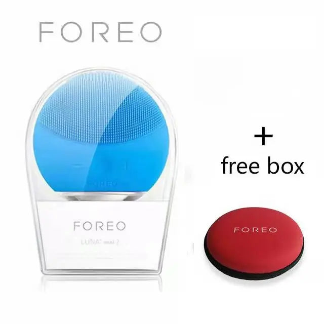 Foreo Luna mini2 
Silicone facial cleansing brush